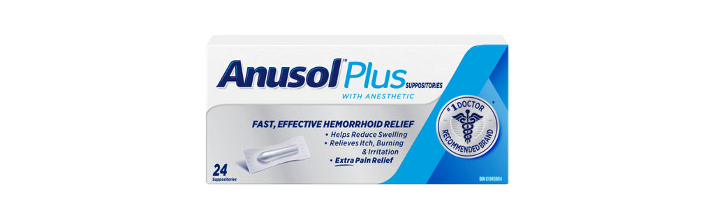 ANUSOL PLUS 24 Hemorrhoidal Suppositories Review