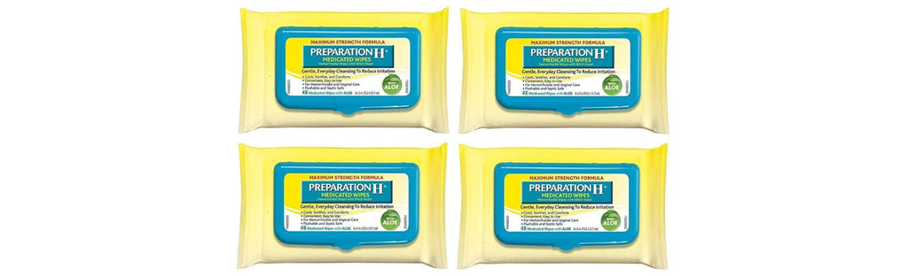 Review - Preparation H (48 Count) Flushable Medicated Hemorrhoid Wipes