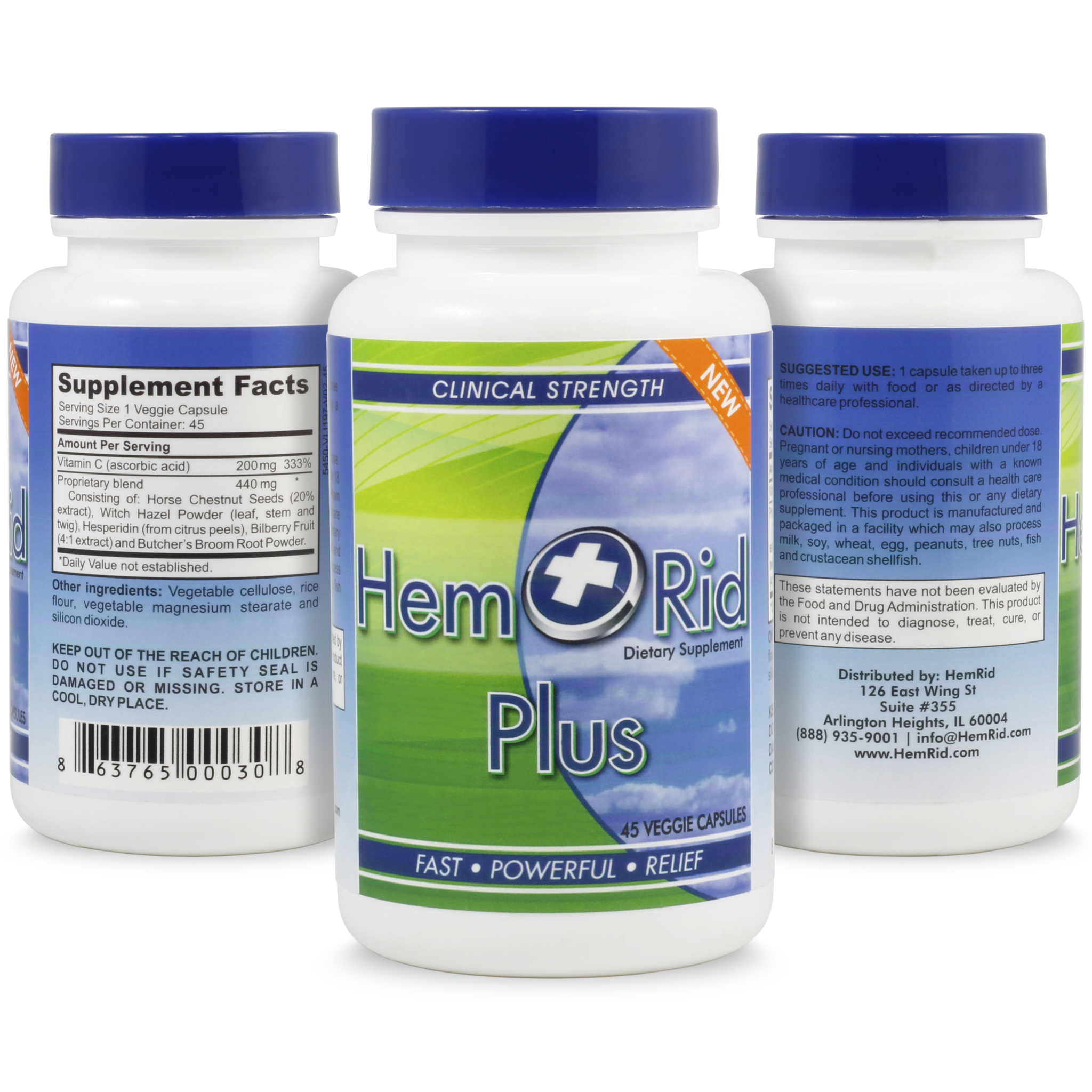 HemRid Plus - Fast Hemorrhoid Relief.