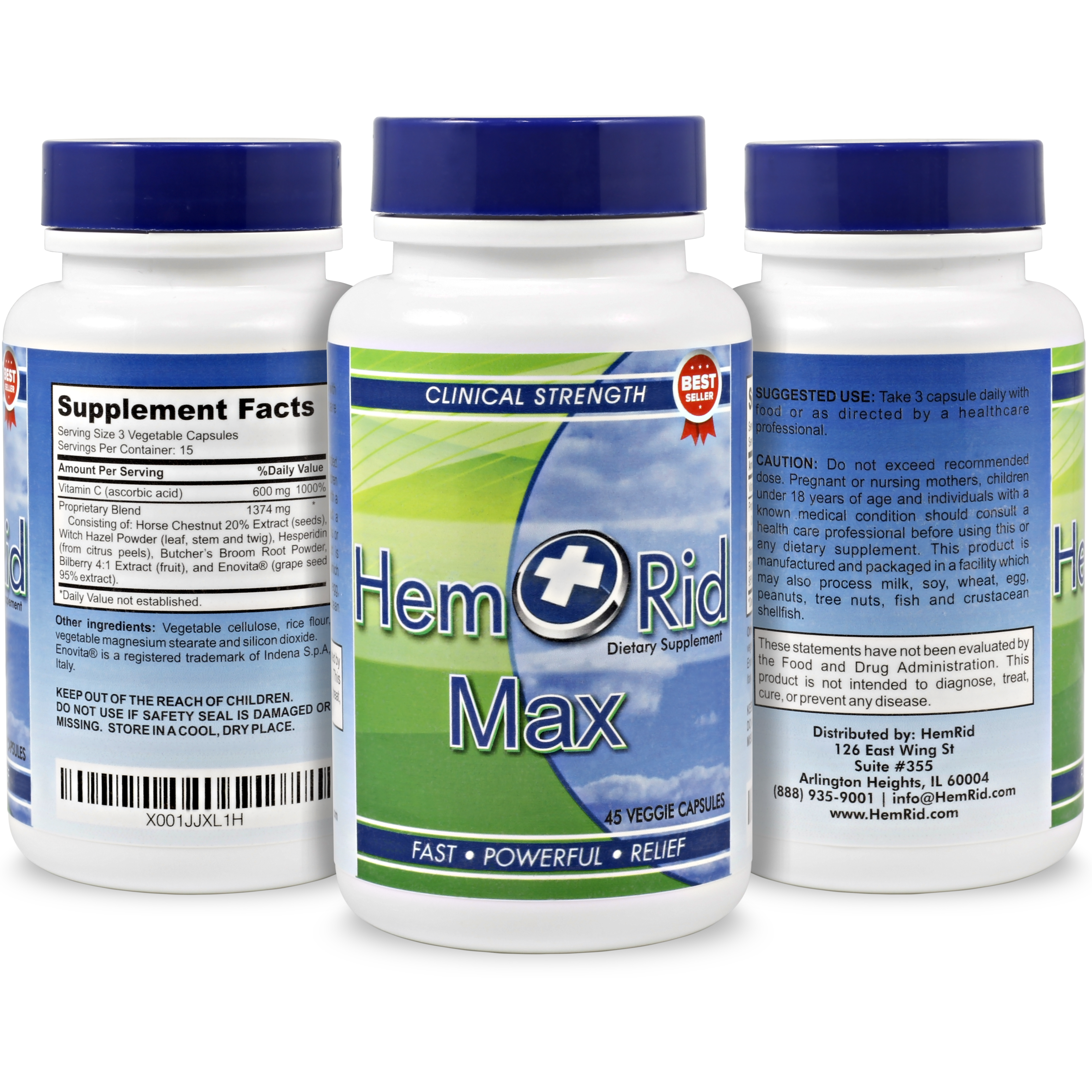 HemRid Max - Get Fast Hemorrhoid Relief.