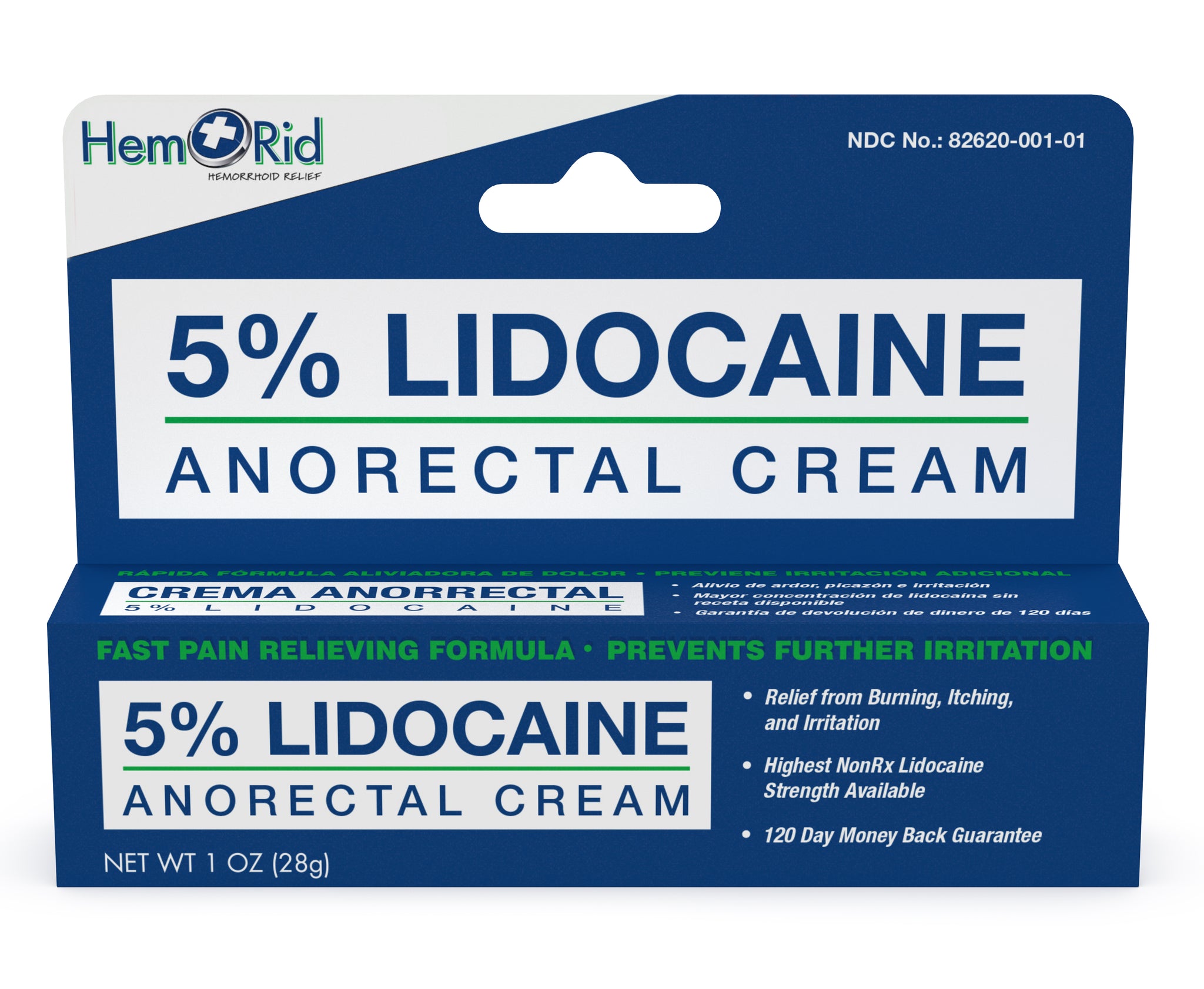 Hemorrhoid Cream With Lidocaine 5 Hemrid 3142