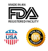 Made in an FDA registered facility
